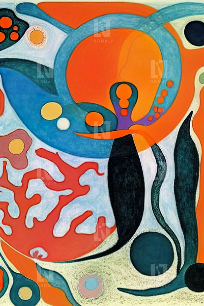 Reef 005 Abstract Coastal Wall Art Print Inomaly Australia