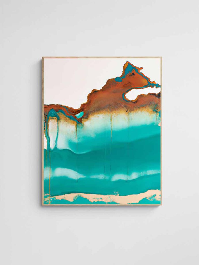 Abstract Art Print Acid Wash 001