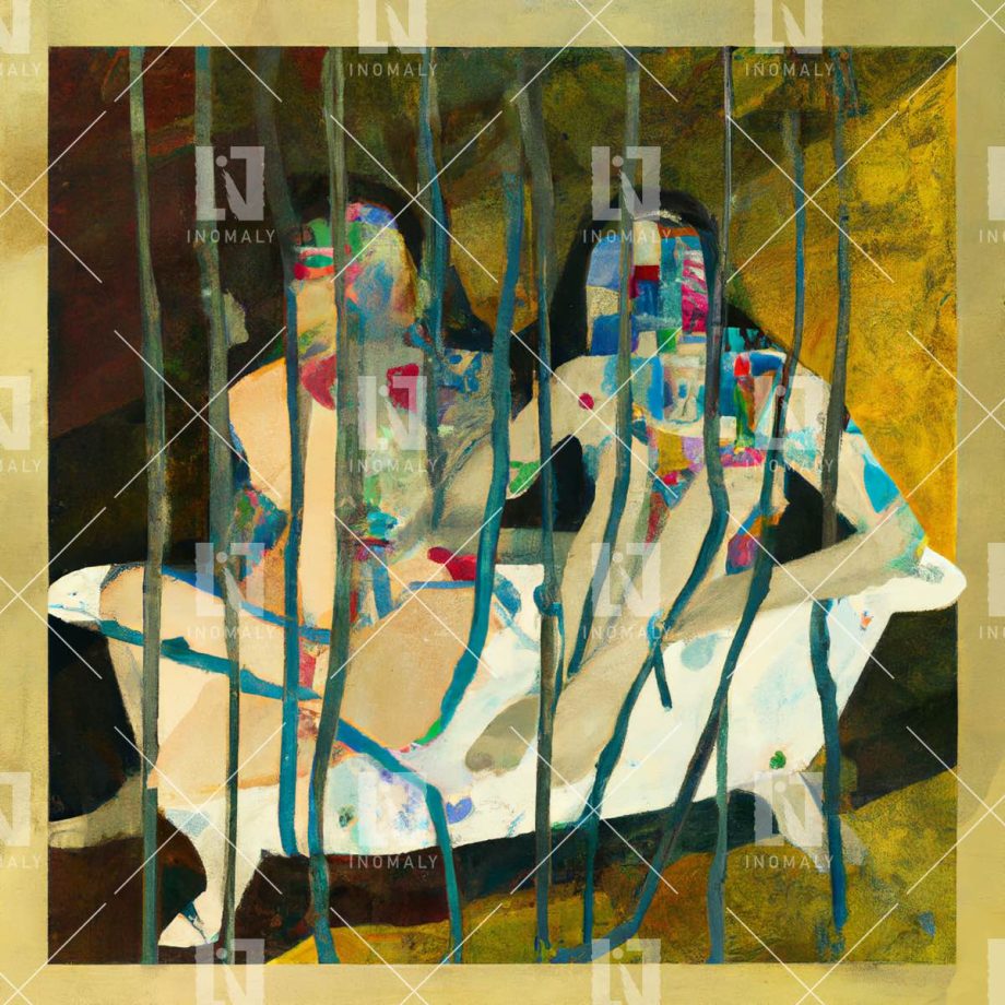 Bathtub - Limited edition Giclée print