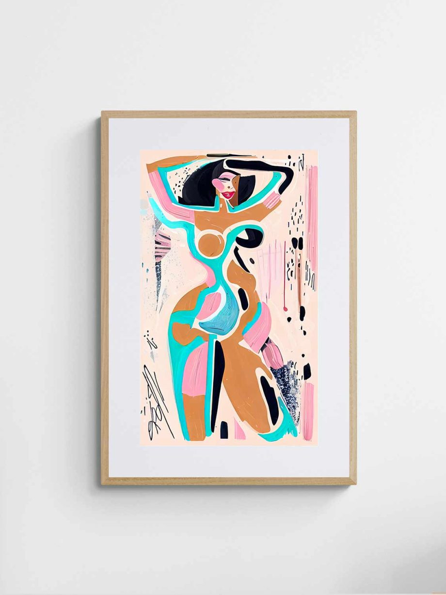 Abstract Female portrait