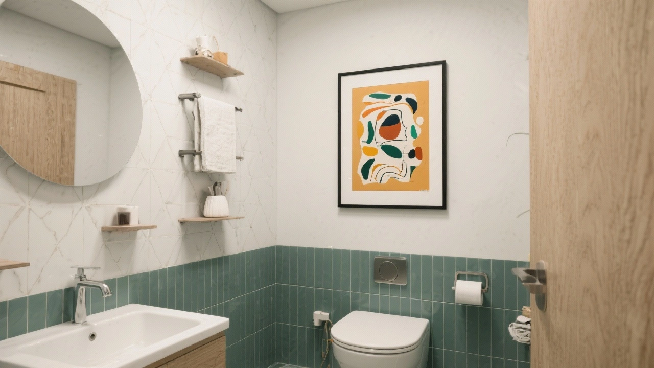 steam-safe bathroom art designs 2024 - 2024-2025 Design Trends in Bathroom Art Selection