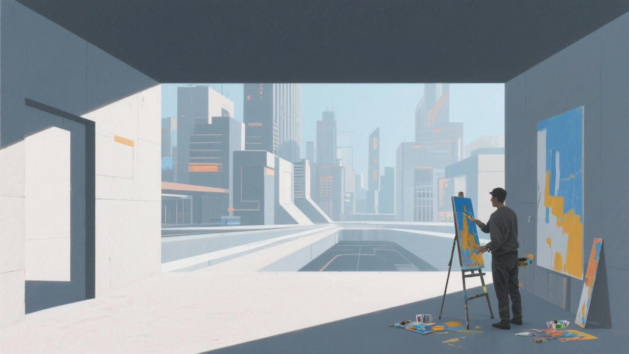 urban skyline - Urban Energy and Modern Life