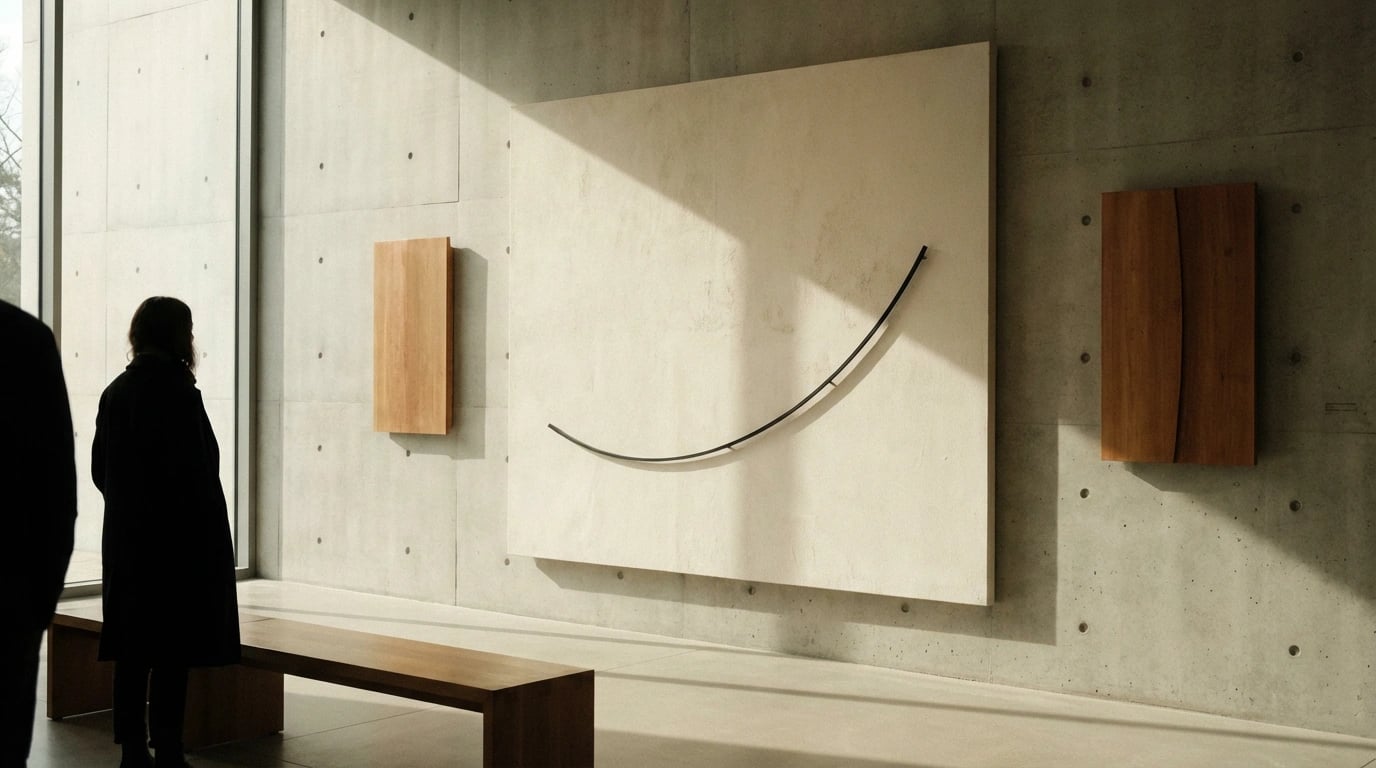 How to Transform Blank Office Walls Into Art - Minimalist wall art installation visual guide for How to Transform Blank Offic