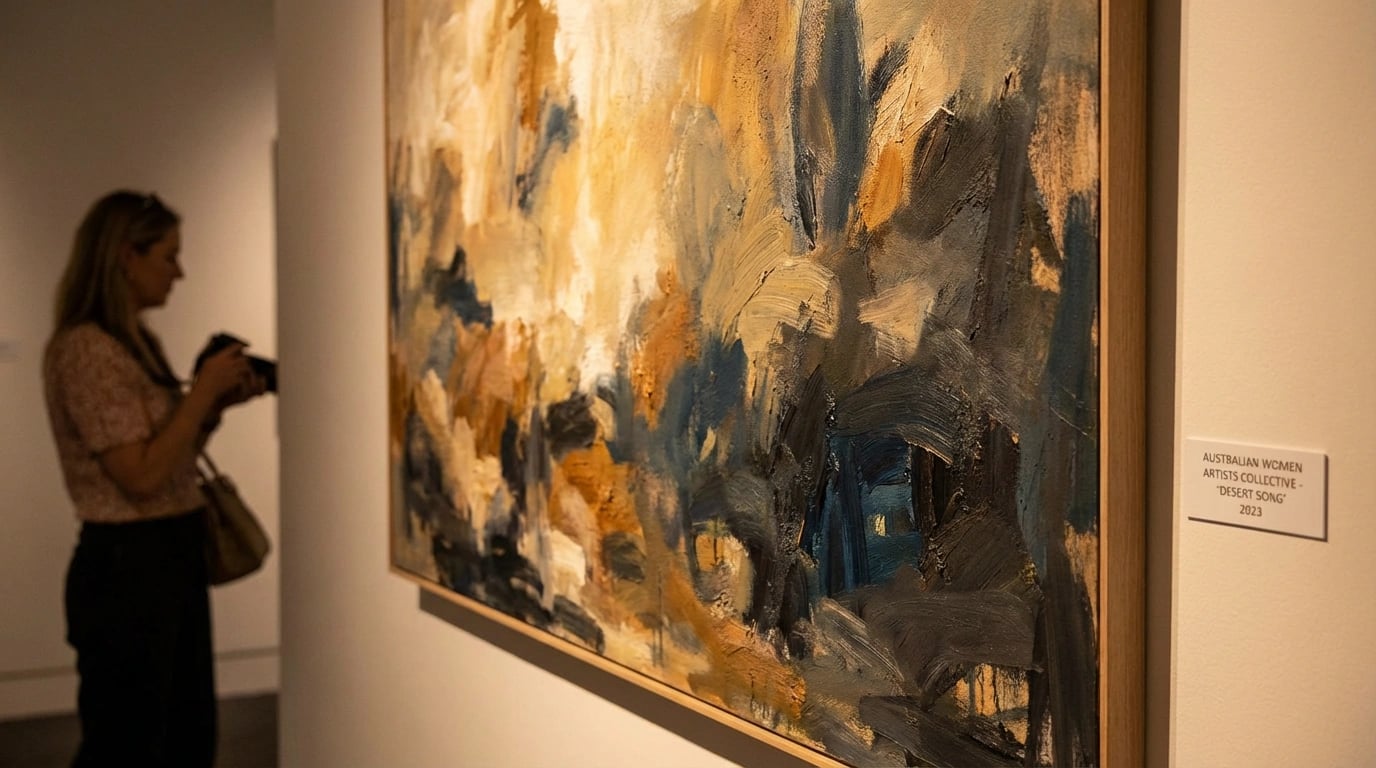 Trailblazing Australian Women Artists Redefining Abstract Art - Australian women artists' abstract canvas visual guide for Tr