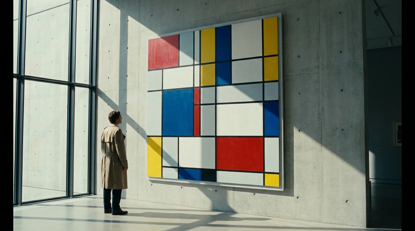 Neo - Neo-Plasticism geometric composition visual guide for Neo-Plasticism Guide: Abstract Art Movement Explained