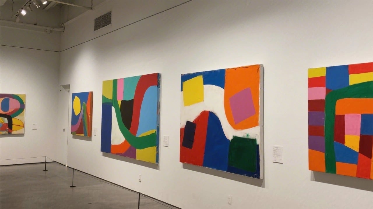 abstract artwork gallery wall - Step 4: Select and Source Your Abstract Pieces