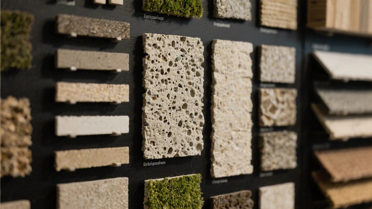 innovative sustainable home materials samples - Technology and Materials Innovation