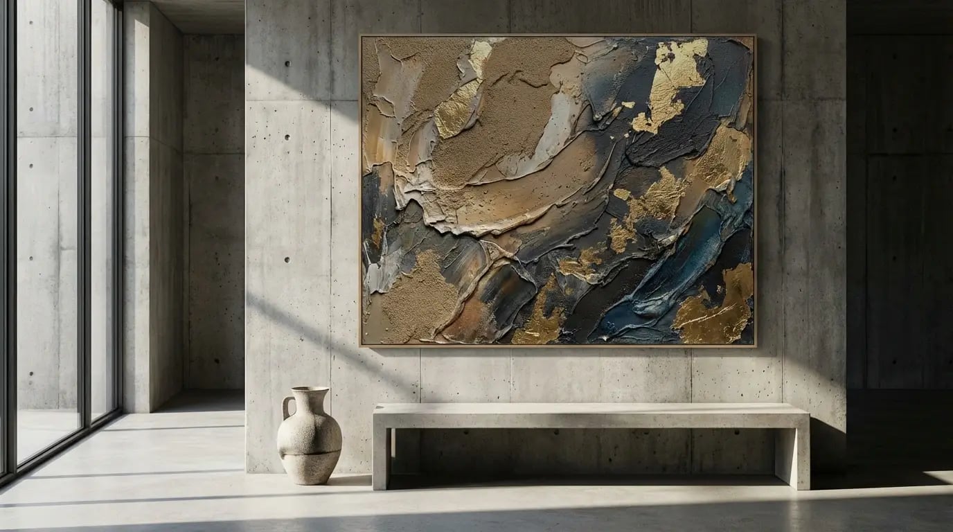 Neutral Walls Need This Art Style - Modern abstract wall art visual guide for Neutral Walls Need This Art Style