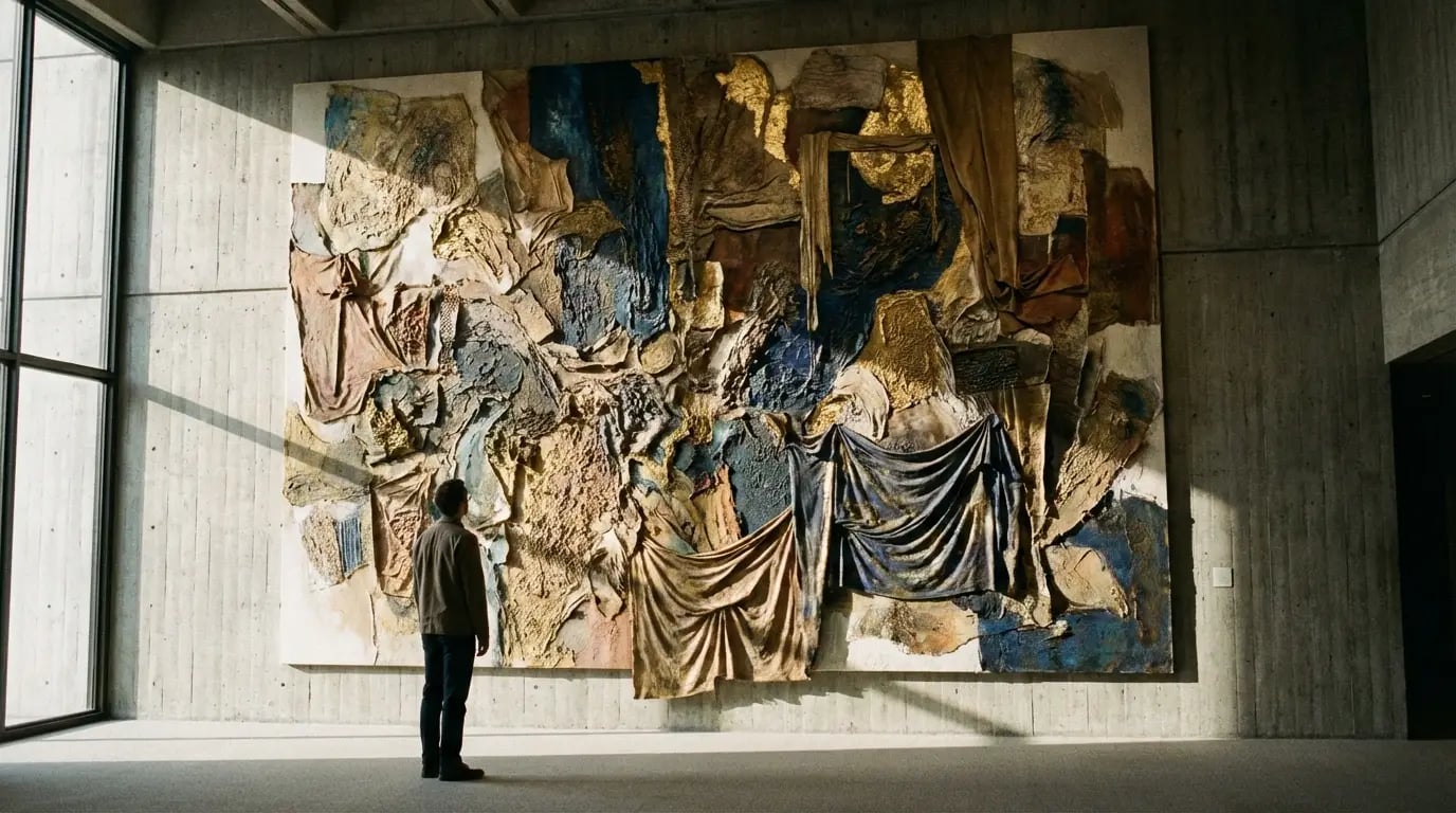 Ultimate Guide to Abstract Wall Art Ideas - Abstract canvas wall installation visual guide for Ultimate Guide to Abstract Wal