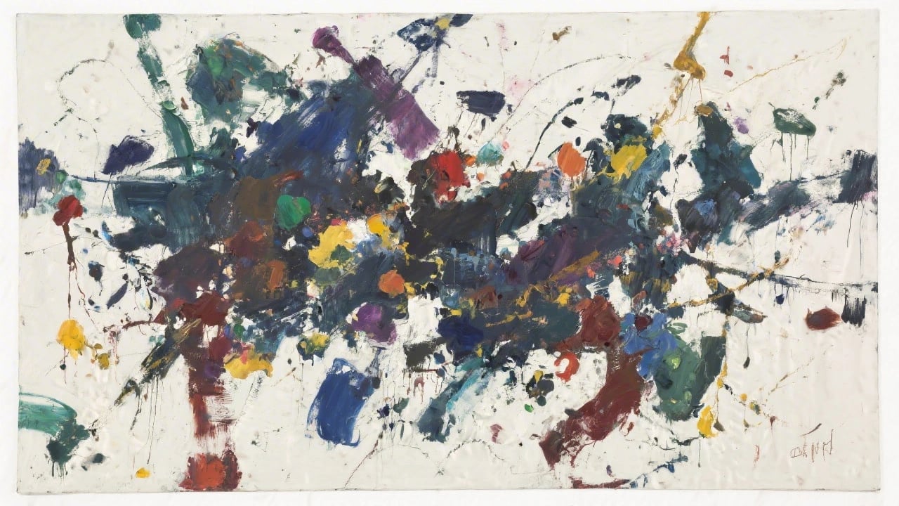 Joan Mitchell abstract canvas artwork - Joan Mitchell and the Contemporary Market Surge