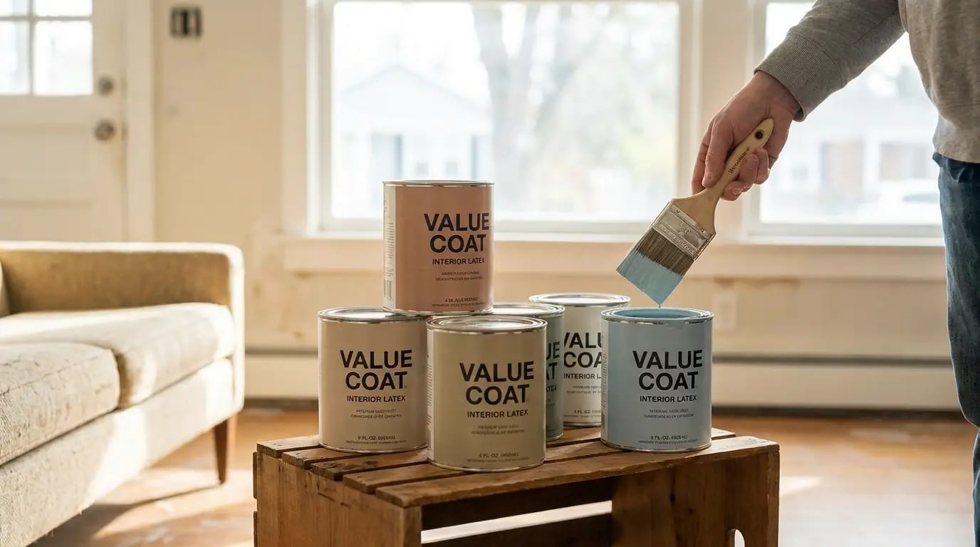 Refresh Your Walls, Not Your Budget - Budget-friendly wall paint visual guide for Refresh Your Walls, Not Your Budget