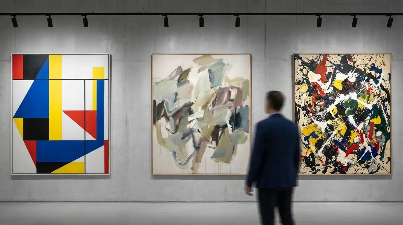 The Ultimate Guide to Identifying Abstract Styles - Abstract art styles comparison visual guide for The Ultimate Guide to Ide
