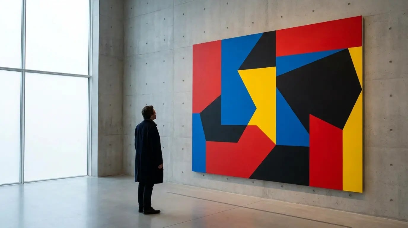 Hard Edge Painting - Hard edge geometric painting visual guide for Hard Edge Painting: Bold Forms Explained